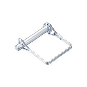 uxcell Shaft Locking Pin - 8mm x 50mm Coupler Pin for Farm Trailers Wagons Lawn Garden in Square