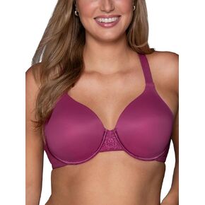 Vanity Fair Women's Full Figure Beauty Back Smoothing Bra, 4-Way Stretch Fabric, Lightly Lined Cups up to H