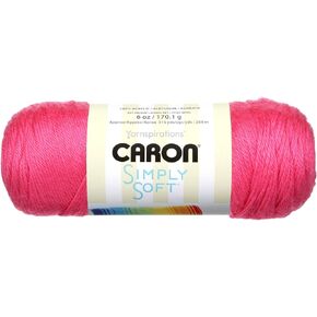 Caron Simply Soft Brites Yarn (3-Pack) Watermelon H9700B-9604