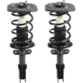 Rear Strut Shock Assembly w/Coil Spring Compatible with Chevy Impala 2000-2011, Oldsmobile Intrigue 1998-2002, Replace 171671L 171671R, 2PCS