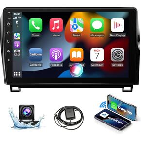 Naifay Android Car Radio Stereo for Toyota Tundra 2007-2013 Toyota Sequoia 2008-2018, 2G+32G Car Radio with Wireless Carplay Android Auto, 10.1inch Touch Screen Car Radio Bluetooth in Dash GPS WiFi
