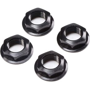 Losi 17mm Flanged Wheel Nut Black (4): Super Rock Rey, LOS252112