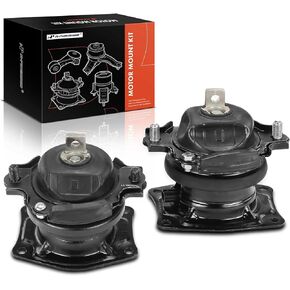 A-Premium 2PCS Front and Rear Engine Motor Mount Kit Compatible with Honda Odyssey 2005 2006 2007, 3.5L, Replace# 50810SHJ305, 50810SHJA62