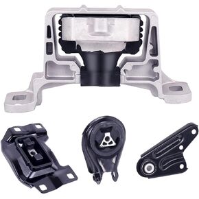 Engine Motor Mount Set - Compatible with Fits for 2004 2005 2006 2007 2008 2009 Mazda 3 2.0L 4pc, A4402 A4404 A4405 A4418