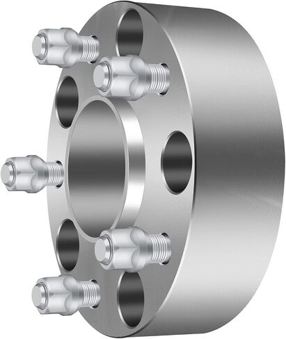 ECCPP 2 قطعة 5 العروة 50 مم 5x139.7 فواصل العجلات 2 بوصة 5x5.5 إلى 5x5.5 77.8 مم CB مع 9/16 UNF ترصيع تناسب 2004-2009 لدورانجو 2005-2010 لداكوتا 2002-2010 لدودج رام 1500 in Saudi Arabia