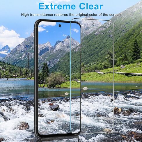 3 قطع واقي شاشة لهاتف Google Pixel 8 (6.2 بوصة) + 2 واقي عدسة الكاميرا، زجاج مقسى عالي الدقة مضاد للخدش وبصمات الأصابع ولا يوجد فقاعات 9H in Kuwait