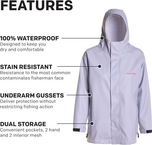 Grundéns Women’s Neptune Commercial Fishing Jacket | Waterproof, Adjustable in Kuwait