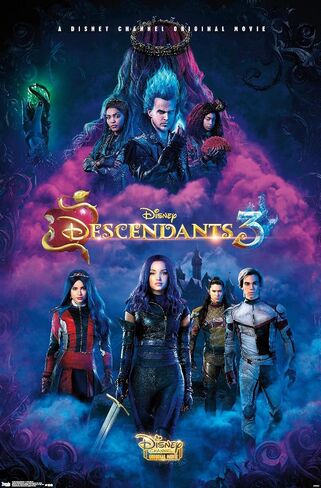 Trends International Disney Descendants 3 - ملصق حائط من ورقة واحدة، 22.375 بوصة × 34 بوصة، نسخة غير مؤطرة in Saudi Arabia