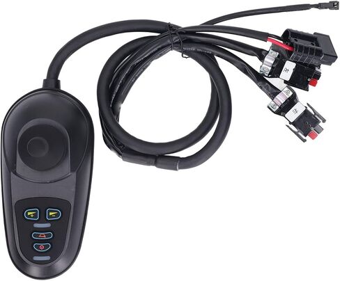 عصا تحكم كهربائية للكرسي المتحرك، وحدة تحكم بديلة، وحدة تحكم كهربائية بقدرة 50 أمبير مع موصل فرامل كهرومغناطيسي، لملحقات الكراسي المتحركة الكهربائية in Kuwait