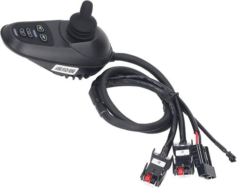 عصا تحكم كهربائية للكرسي المتحرك، وحدة تحكم بديلة، وحدة تحكم كهربائية بقدرة 50 أمبير مع موصل فرامل كهرومغناطيسي، لملحقات الكراسي المتحركة الكهربائية in Kuwait