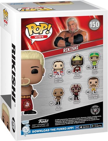 فانكو بوب! الرياضة: WWE - ريكيشي (الهدف حصريًا) in Saudi Arabia