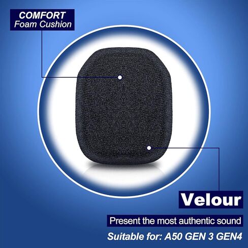 وسائد أذن قطيفة بديلة لسماعات A50 GEN 3 GEN 4، طقم تعديل A50 / ملحقات A50 - غير متوافقة مع GEN 1 GEN 2 in Kuwait