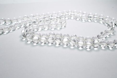 Certified Natural Rock Crystal Sphatik Mala (108 + 1 Beads) in Saudi Arabia
