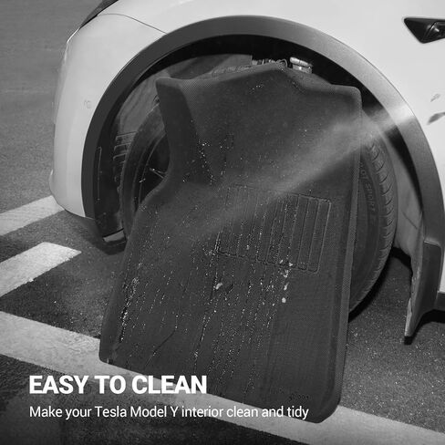 Tesla Model 3 Floor Mats 3D Cargo Liners All-Weather Waterproof Protect Floor Interior Accessories for 2023 2022 2021 Model 3 4PCS in Saudi Arabia