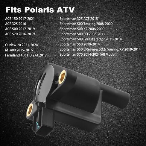 4015072 Ignition Coil For Polaris Sportsman 570, Outlaw 70, RZR 200 570, Ranger 150 500 570, ACE 150 325 500 570 in Saudi Arabia