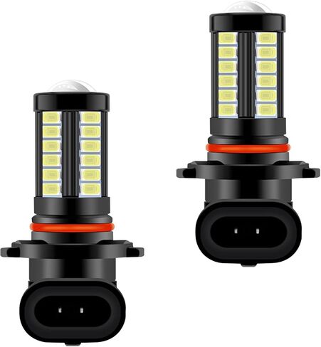 gunhunt 2 PCS H8/H11 LED Fog Lights Bulb, 6500K Xenon White, 12V Plug and Play 2800 Lumen Power LED Bulbs, Super Bright 5730 33-SMD Chip LED Running Light DRL Bulbs Replacement for Car, Truck, SUVs in Saudi Arabia
