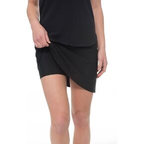 Undercover Waterwear Women's 18" Mini Swim Skirt with Attached Shorts UV Protection Plus Sizes Too