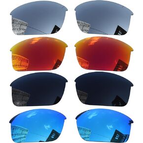Acefrog 4 Pairs Polarized Replacement Lenses for Oakley Bottlecap Sunglasses, Perfectly Fit, Shatterproof, Anti-scratch, Value Pack