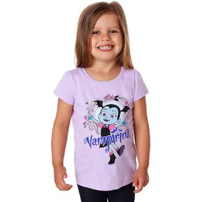 Disney Girls' Vampirina Short Sleeve T-Shirt