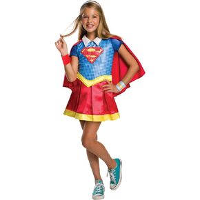 Rubie's Costume Kids DC Superhero Girls Deluxe Supergirl Costume