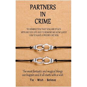 Pinky Promise Bracelets for Couples Family Matching Bracelets for Lovers Boyfriend Girlfriend Best Friends Gift for Teen Boys and Girls Adjustable Length Handmade