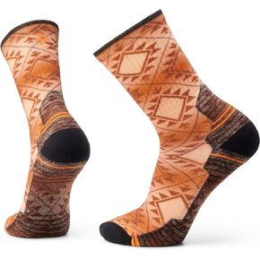 Smartwool Hike Light Cushion Merino Wool Crew Socks for Men and Women — Southwest Tile Custom Print by Vernan Kee