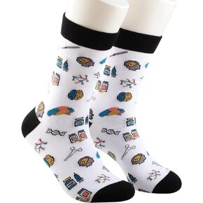TOBGBE 2 Pairs Neurologist Socks Neurologist doctor Gifts Neurology Graduation Gifts Neurology Lovers Gifts