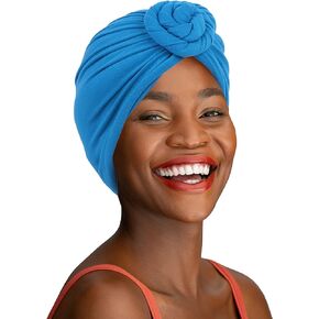 Motique Accessories Solid Turbans for Women Pretied Knot