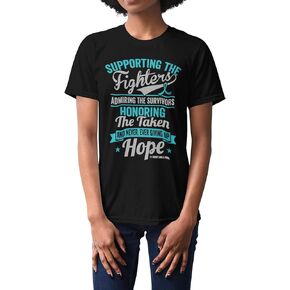 Fight Like a Girl Supporting Admiring Honoring Unisex T-Shirt (Assorted Colors)