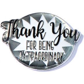 Thank You for Being Extraordinary Appreciation Award Pins, 12 Pins