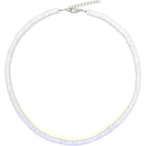 FUNOJOY Beaded Choker Necklace for Women Boho Necklace Fashion Bead Choker Boho Necklace Summer Jewelry for Women Teen Girls