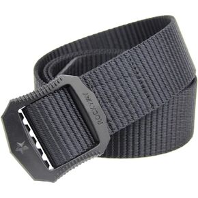 Men's Nylon Work Belts - Adjustable Belt, Military Hiking Rigger 1.5" Nylon Tactical Belt, Heavy Duty Plastic Buckle