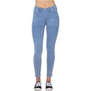 Judy Blue Mid-Rise Pull-On Skinny Jeggings
