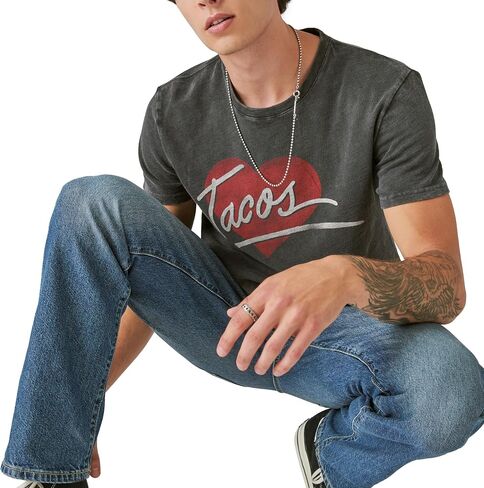 Lucky Brand Men's I Love Tacos Tee in Saudi Arabia