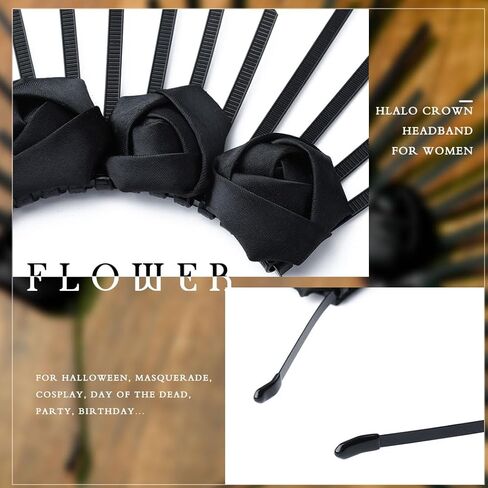 Halo Crown Headpiece Goddess Headbands Spiked Sunburst Hair Band Halloween Costume Hair Accessory for Women and Girls in Kuwait