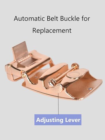 Bleiou 2 قطعة مشبك حزام بسقاطة فقط مشبك تلقائي لأحزمة الرجال لحزام حزام 1 3/8 مشبك نقر تلقائي in Kuwait