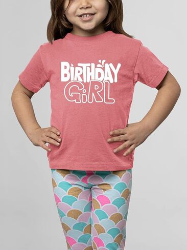 قميص عيد ميلاد فتاة 1st 2nd 3rd 4th 5th 6th سنة قمصان سعيدة الزي طفل صغير in Kuwait