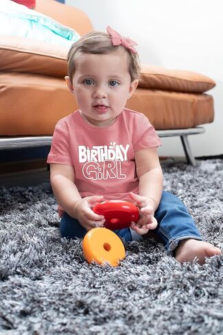 قميص عيد ميلاد فتاة 1st 2nd 3rd 4th 5th 6th سنة قمصان سعيدة الزي طفل صغير in Kuwait