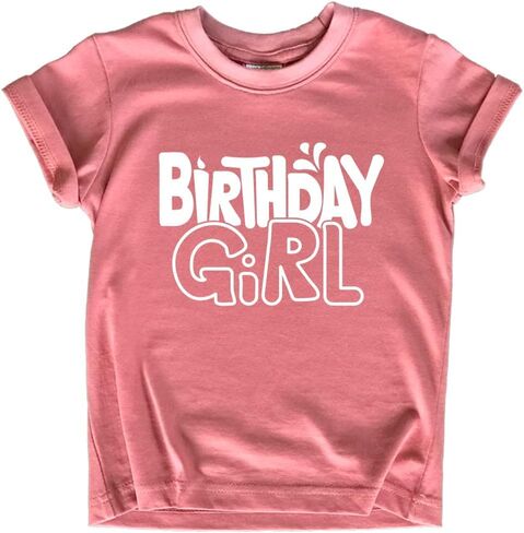 قميص عيد ميلاد فتاة 1st 2nd 3rd 4th 5th 6th سنة قمصان سعيدة الزي طفل صغير in Kuwait