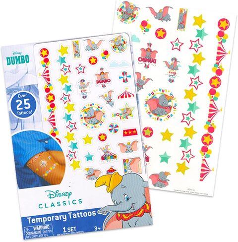 Disney Dumbo Backpack Set for Kids - Bundle with 16" Dumbo Backpack with Water Bottle, Tattoos, More | Disney Dumbo Backpack Set for Boys, Girls in Saudi Arabia