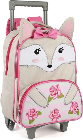 seastig Toddler Rolling Backpack Kids Suitcase Luggage Backpack with Wheels Cute Small Preschool Backpack for Travel School in Saudi Arabia