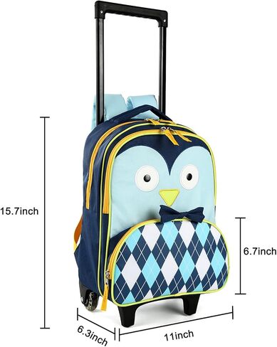حقيبة ظهر للأطفال الصغار من سياستيج، حقيبة ظهر للأمتعة مع عجلات، حقيبة ظهر صغيرة لطيفة لمرحلة ما قبل المدرسة للسفر والمدرسة in Kuwait