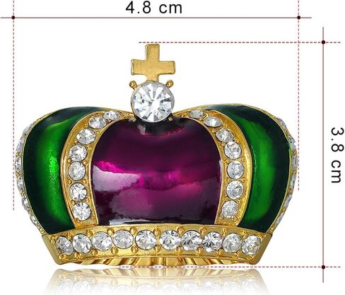 Mardi Gras Pin for Women Mardi Gras Brooch Pins Crystal Rhinestone Mardi Gras Enamel Pin Mardi Gras Lapel Pin Mardi Gras Jewelry Pins for Women Girls Mardi Gras Decorations in Saudi Arabia