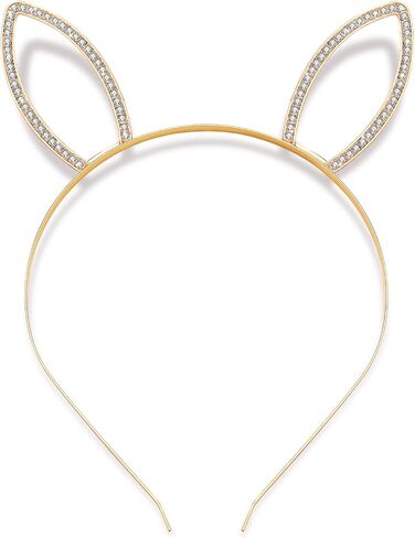 PHALIN عيد الفصح عقال لطيف الأرنب الأذن عقال حجر الراين أرنب الشعر للنساء الفتيات أغطية الرأس (عيد الفصح سعيد) in Kuwait