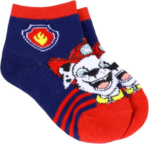Nickelodeon Toddler Boy's 5 Pack Paw Patrol Character Quarter Socks in Saudi Arabia