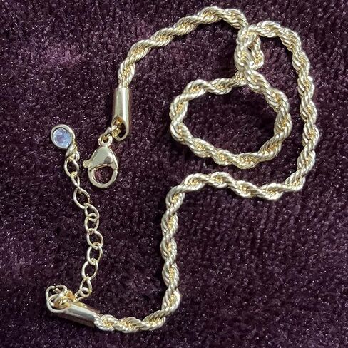 14k gold anklets for Women stacked Ankle Bracelets stainless steel gold Plated anklet Waterproof Layered Cuban Figaro Link Chain Anklets jewelry Set beach Anklets Jewelry Gift Adjustable Size in Saudi Arabia