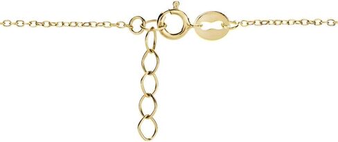 Hoops & Loops 925 Sterling Silver Cubic Zirconia Dainty Butterfly Chain Anklet for Women Teen Girls, Silver, Yellow Gold, Rose Gold in Saudi Arabia