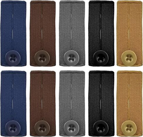 15 PCS Waist Extenders for Women Men, Elastic Waistband Expanders for Pants Adjustable Button Extenders in Kuwait