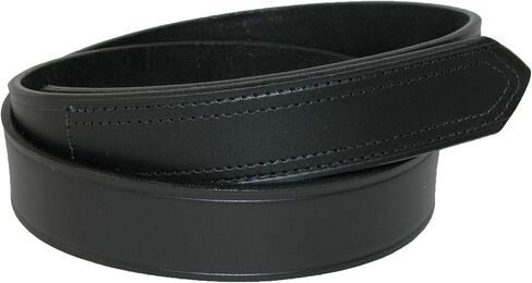 Boston Leather Men's Big & Tall Leather No Scratch Work Belt with Hook and Loop Closure in Saudi Arabia