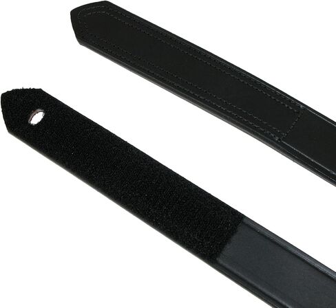 Boston Leather Men's Big & Tall Leather No Scratch Work Belt with Hook and Loop Closure in Saudi Arabia